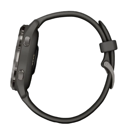 Garmin Venu 2s GPS smartwatch with slate bezel and graphite case