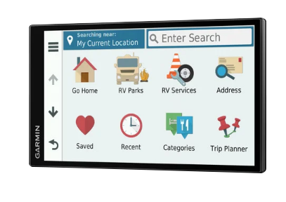 Garmin RV 770 LMT-S 7-inch GPS navigation device, certified refurbished.