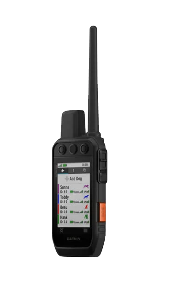 Garmin Alpha 200i handheld GPS dog-tracking device, black