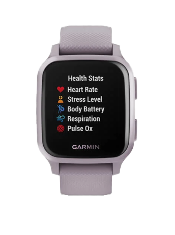 Garmin Venu Sq, Orchid, GPS Smartwatch (Garmin Certified Refurbished) by Garmin