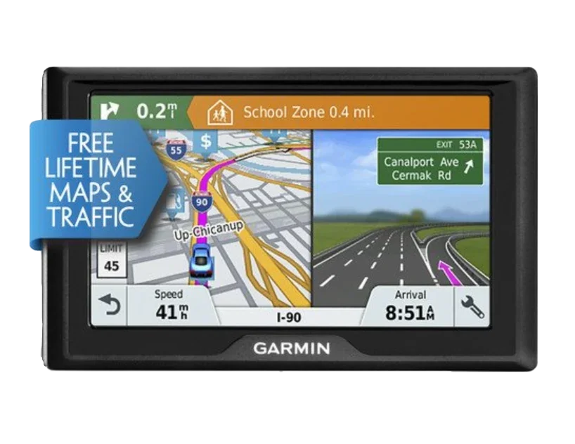 Garmin Drive 51 LMT-S 5-inch GPS navigator for automobiles, certified refurbished