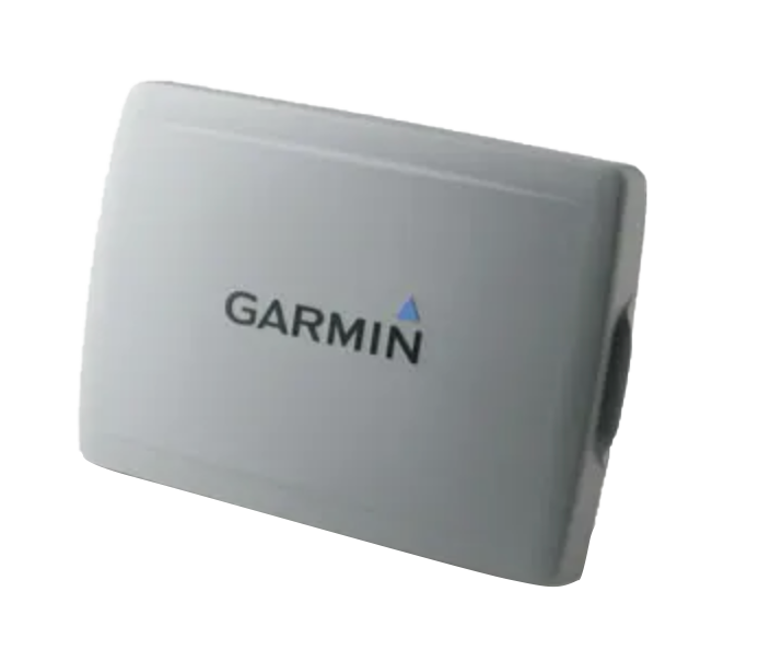 Garmin protective cover for GPSMAP 5008/5208, gray plastic marine electronics accessory.