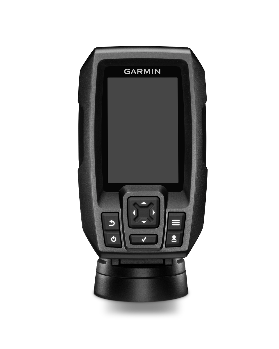Garmin STRIKER 4 US fish finder handheld unit with transducer, black