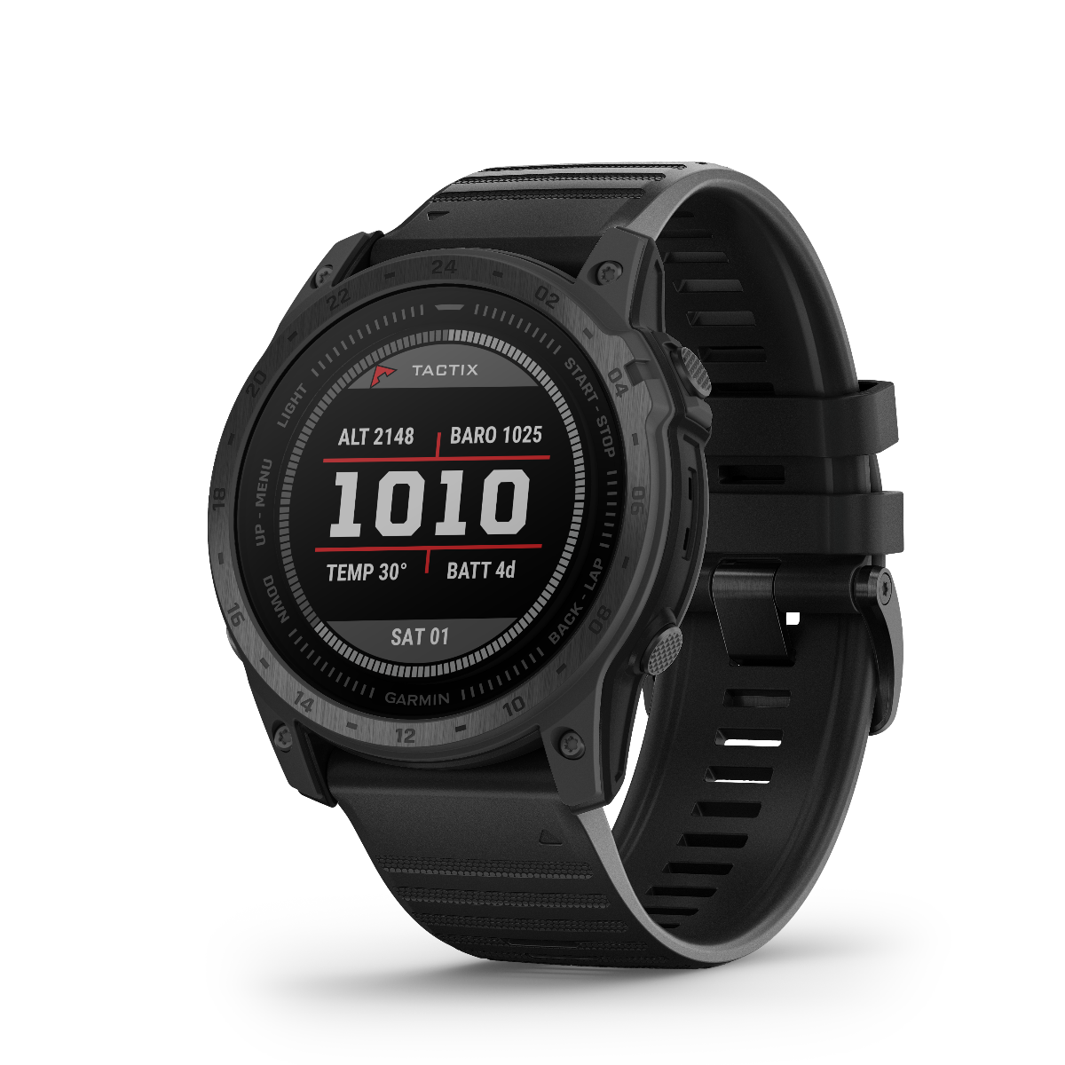 Garmin Tactix 7 smartwatch, standard edition, refurbished, black strap