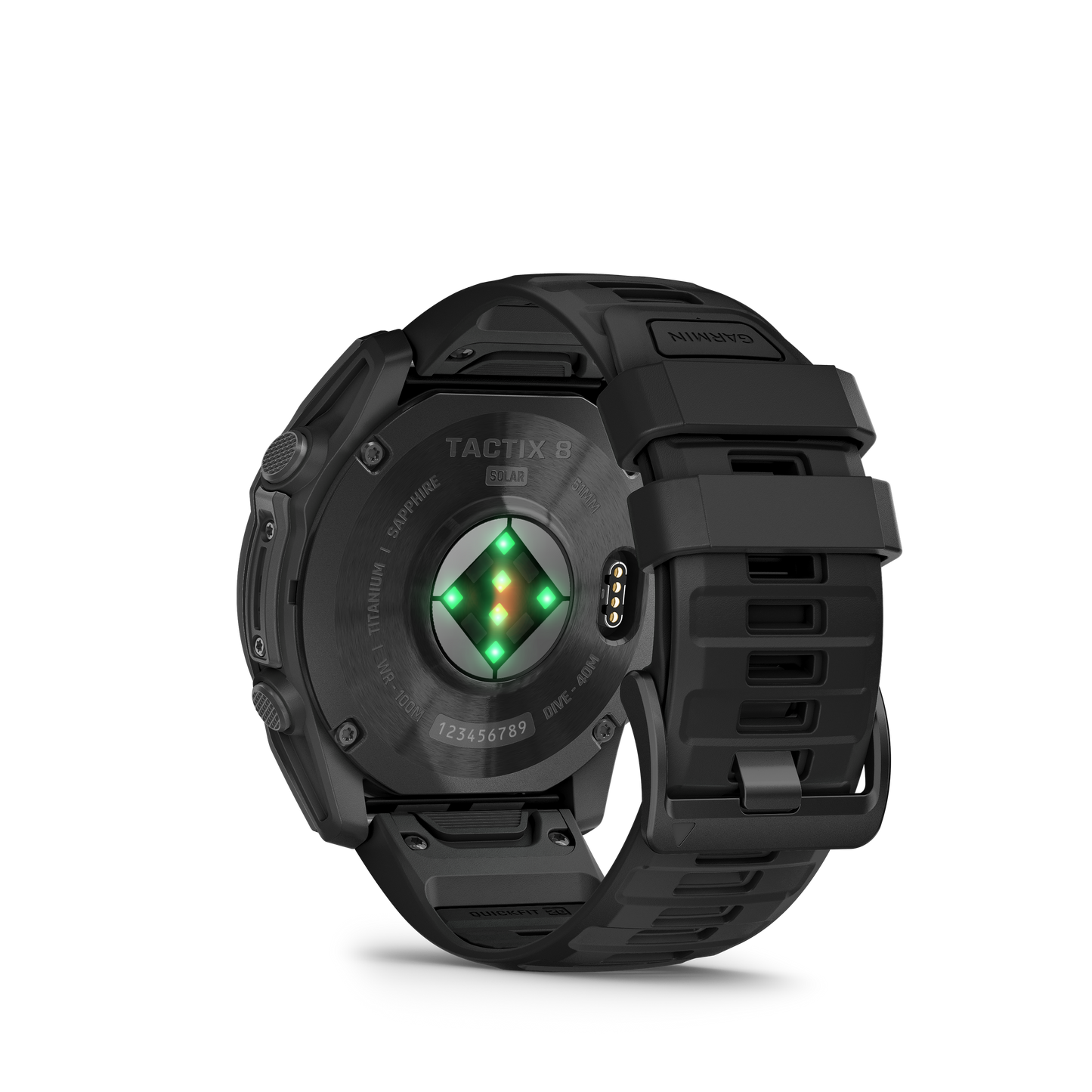 Garmin Tactix 8 Solar Elite, 51mm, with Applied Ballistics Elite Solver (010-03407-10) by Garmin