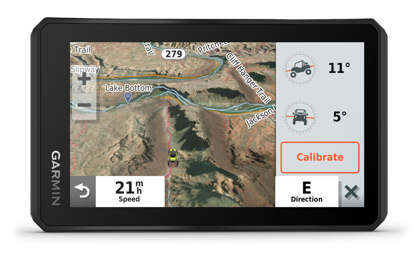 Garmin Tread Powersport GPS, certified refurbished rugged navigation device with Ride Radio