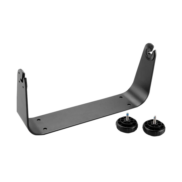 Garmin metal bail mount with two knobs for GPSMAP 800 Series marine chartplotter