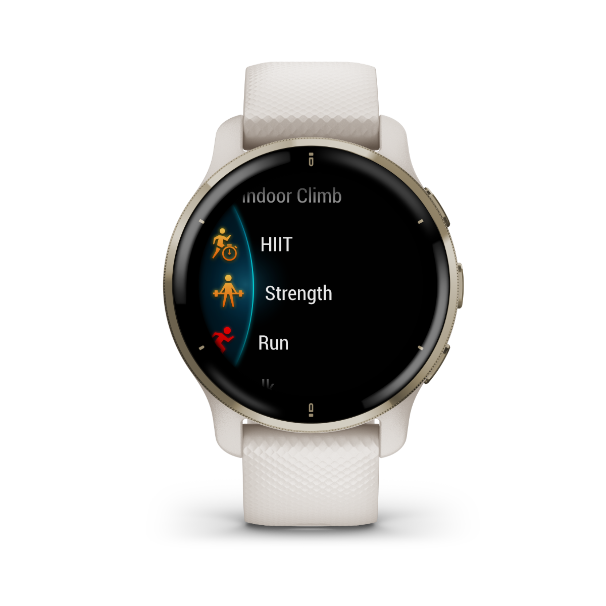 Garmin Venu 2 Plus, Cream Gold with Silicone Band (Garmin Certified Refurbished) by Garmin
