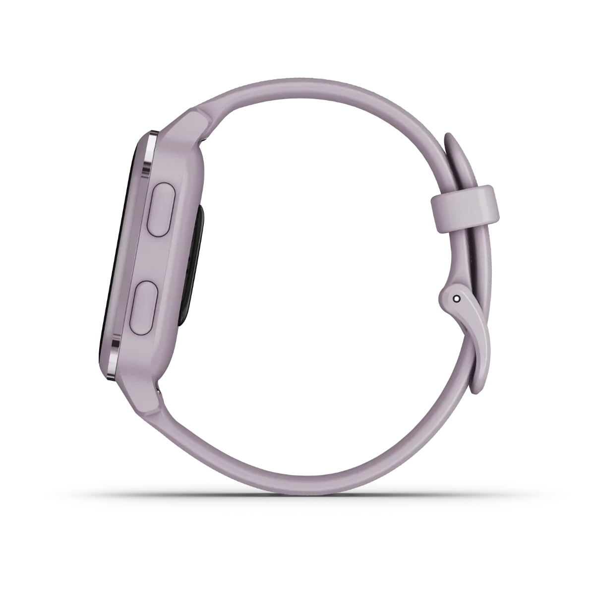 Garmin Venu Sq smartwatch in Orchid with metallic orchid bezel