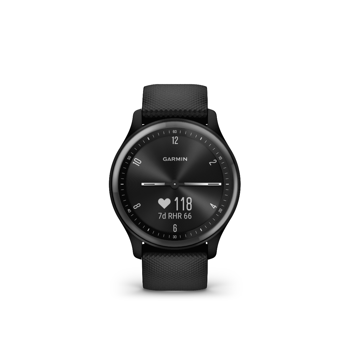 Garmin Vivomove Sport Black With Slate Accents (010-02566-00) by Garmin