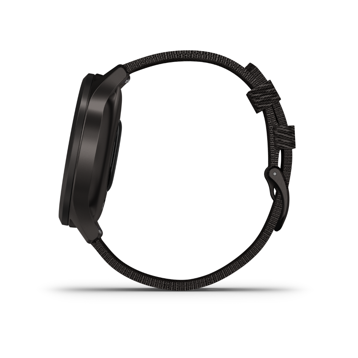 Garmin Vívomove Style, Graphite with Black Pepper Woven Nylon Band, GPS Smartwatch (Garmin Certified Refurbished) by Garmin