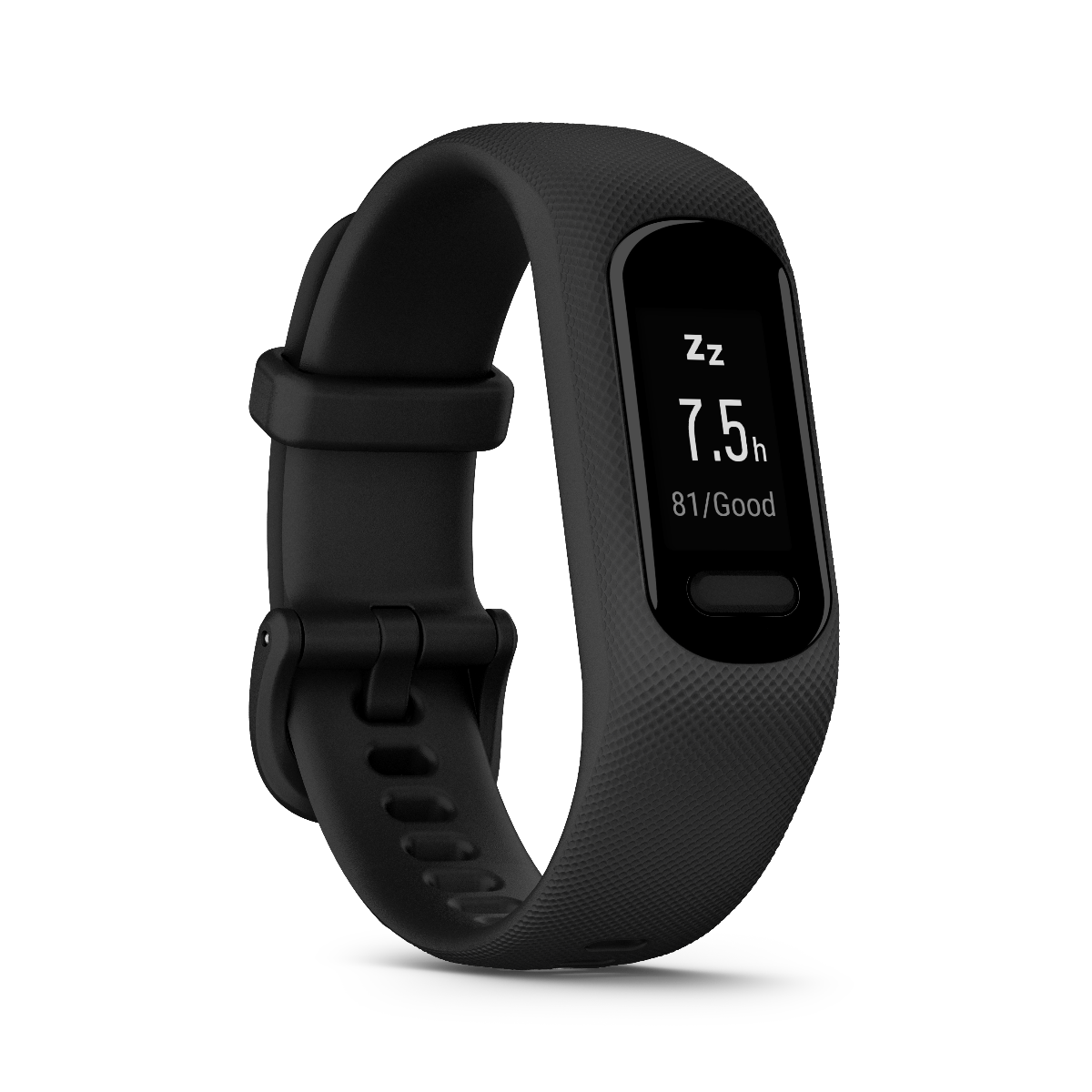 Garmin Vivosmart 5 black S/M smart watch with textured strap
