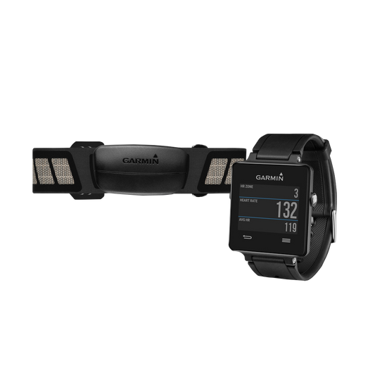 Garmin Vivoactive, Black Bundle, GPS Smartwatch (Garmin Certified Refurbished) by Garmin