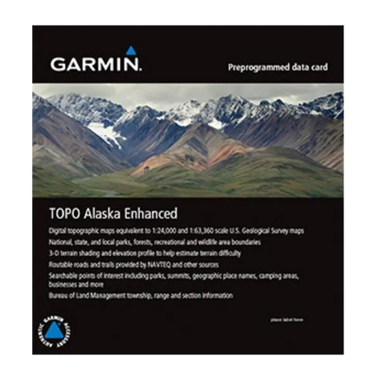 Garmin TOPO Alaska Enhanced microSD/SD card by Garmin