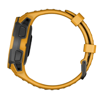 Garmin Instinct Solar, Sunburst, Rugged GPS Smartwatch (Garmin Certified Refurbished) by Garmin