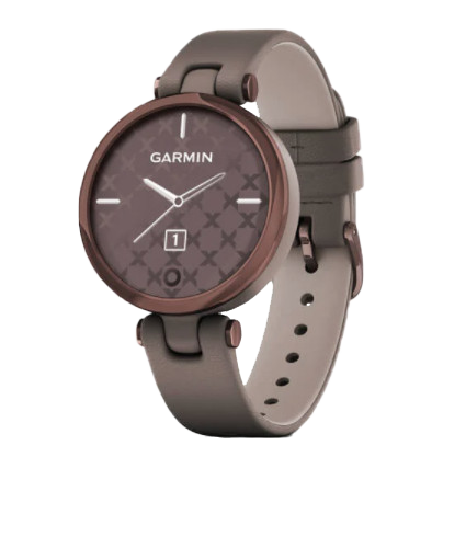 Garmin Lily - Dark Bronze Bezel with Paloma Case and Italian Leather Band (010-02384-A0) by Garmin