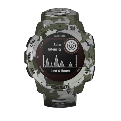 Garmin Instinct Solar - Camo Edition, Lichen Camo (010-02293-06) by Garmin