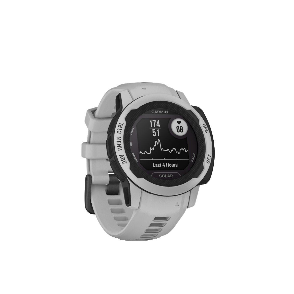 Garmin Instinct 2S Solar, Mist Gray (010-02564-11) by Garmin