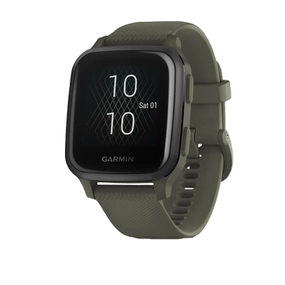 Garmin Venu Sq Music, Moss (Garmin Certified Refurbished) by Garmin