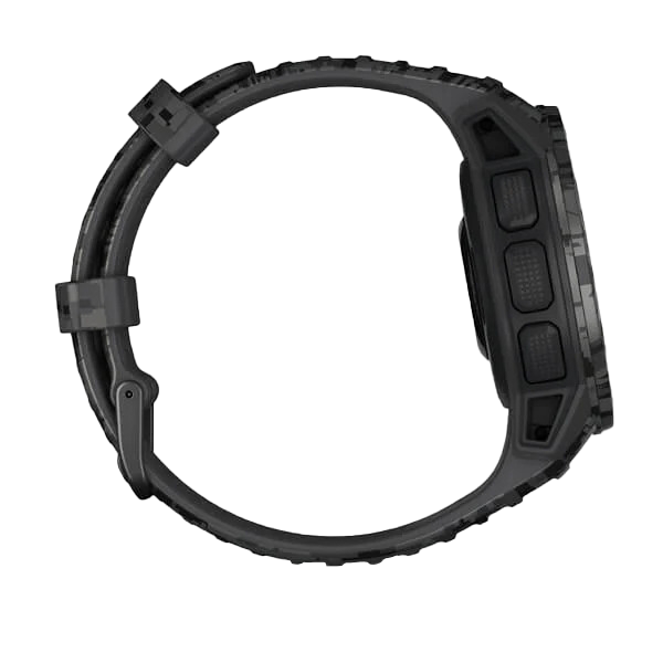 Garmin Instinct Solar - Camo Edition, Graphite Camo (010-02293-15) by Garmin