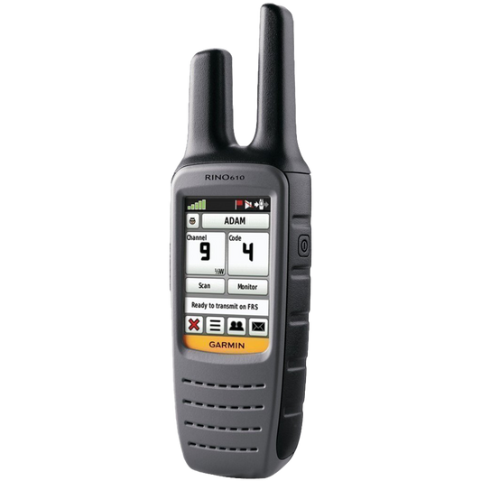 Garmin Rino 610, 2-Way Radio/GPS Navigator with Maps (Garmin Certified Refurbished) by Garmin