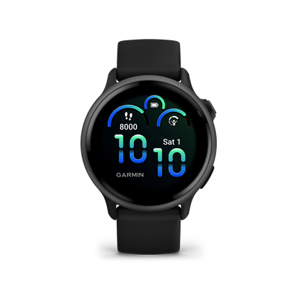 Garmin Vivoactive 6, Slate with Black Band (010-02985-00) by Garmin