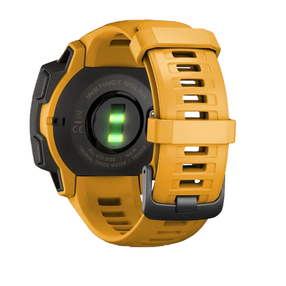 Garmin Instinct Solar, Sunburst, Rugged GPS Smartwatch (Garmin Certified Refurbished) by Garmin