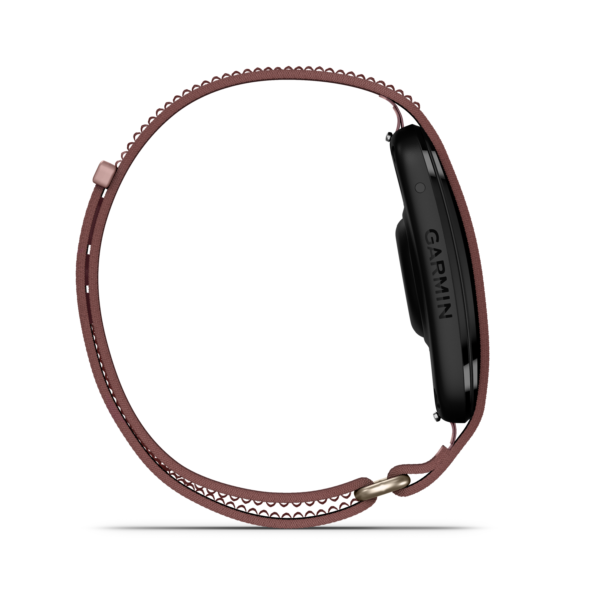 CIRQA Smart Band mauve Garmin Venu replacement strap with scalloped edge