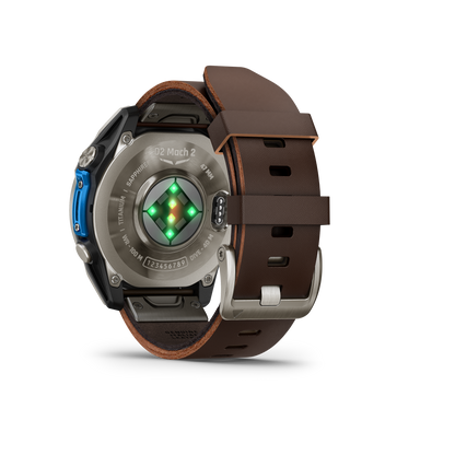 Garmin D2 Mach 1 Pro, montre connectée aviateur 51 mm avec bracelet en titane ventilé (010-02804-80)