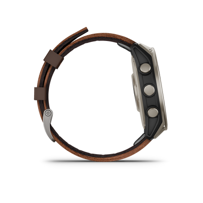 Garmin D2 Mach 1 Pro, montre connectée aviateur 51 mm avec bracelet en titane ventilé (010-02804-80)