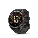 Garmin Fenix 8 Pro, 51 mm, MicroLED, Sapphire, Titanium w/ Black/Gray Silicone Band (010-03380-00)