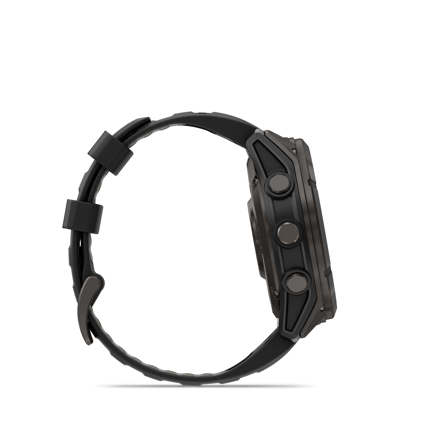 Garmin Fenix 8 Pro, 51 mm, MicroLED, Sapphire, Titanium w/ Black/Gray Silicone Band (010-03380-00)