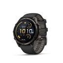 Garmin Fenix 9 Pro inReach AMOLED, (47mm) DLC Titanium w/ Black and Gray Silicone Band (010-04336-10)