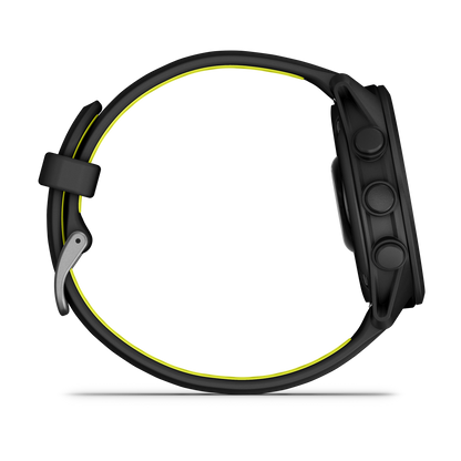 Garmin Forerunner 170 Music smartwatch, black with Amp Yellow accents