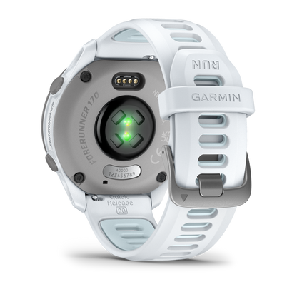 Garmin Forerunner 170 smart watch with Whitestone/Cloud Blue band