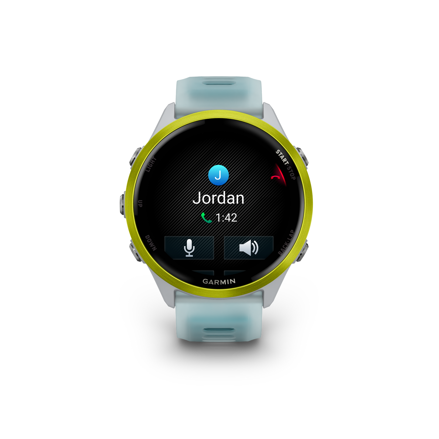 Garmin Forerunner 570, 47mm, Amp Yellow with Whitestone/Turquoise Band (010-02971-01) by Garmin