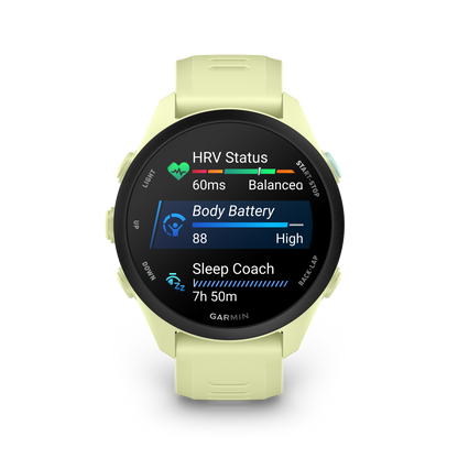 Garmin Forerunner 70, Citron, AMOLED, GPS Fitness Smartwatch (010-04307-02)