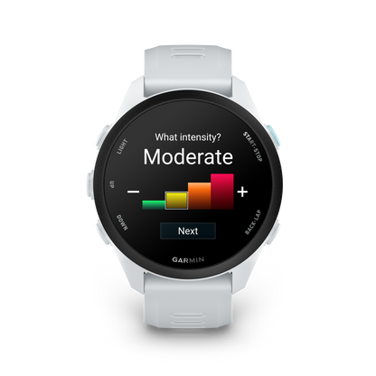 Garmin Forerunner 70, Whitestone, AMOLED GPS Fitness Smartwatch (010-04307-01)