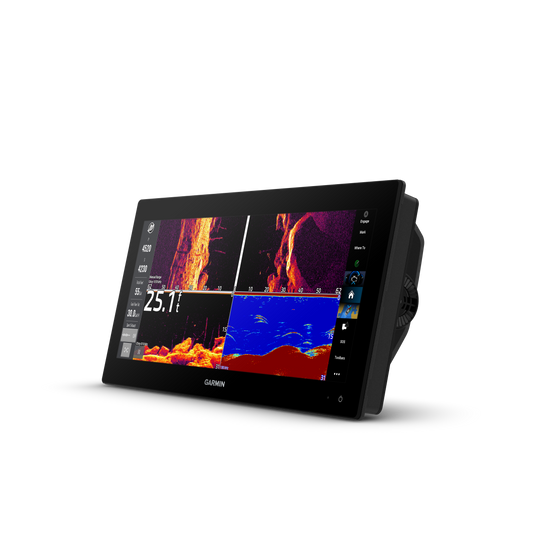 Garmin GPSMAP 1543xsv SideVü, ClearVü and Traditional CHIRP Sonar with Mapping (010-03855-01) by Garmin