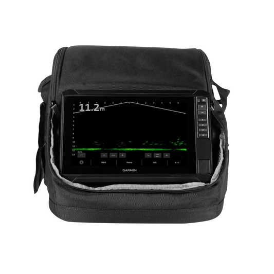 Garmin ECHOMAP 95sv UHD2 LiveScope Ice Fishing Bundle Navionics Plus Canada Inland and Coastal Maps (010-02690-30) by Garmin