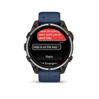 Garmin Quatix 8 Pro – 47 mm, AMOLED, Marine GPS Smartwatch (010-03198-50)