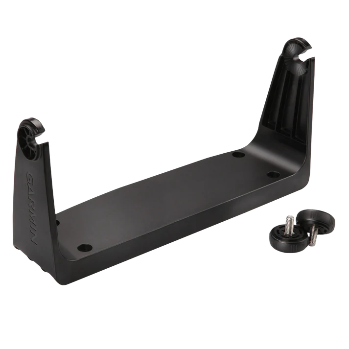 Garmin Bail Mount with Knobs for GPSMAP 7x08, black mounting bracket with two screws
