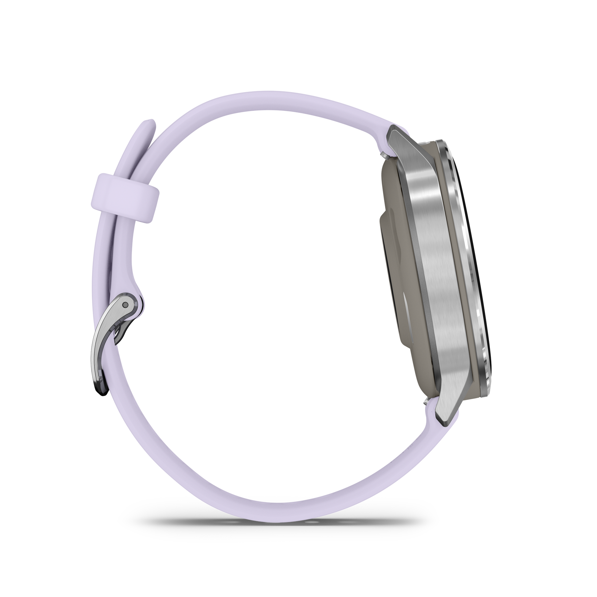 Garmin Venu 4, 41mm, Silver with Periwinkle Silicone Band (010-03013-01) by Garmin