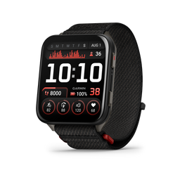 Garmin Venu X1, Black w/ Slate Titanium Case and Black ComfortFit Band (010-02980-00) - image 1