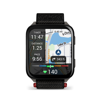 Garmin Venu X1, Black w/ Slate Titanium Case and Black ComfortFit Band (010-02980-00) by Garmin