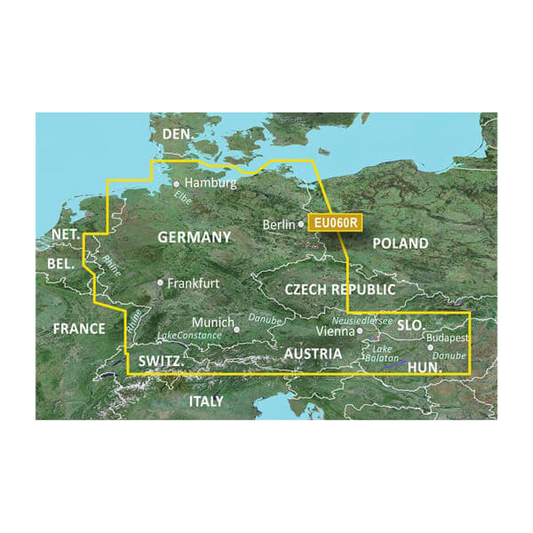 Garmin Germany Lakes and Rivers BlueChart g3 | HXEU060R | microSD/SD by Garmin