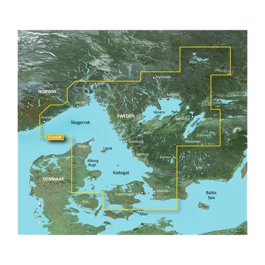 Garmin Oslo, Trelleborg Coastal and Inland Charts BlueChart g3 Vision | VEU042R | microSD/SD by Garmin