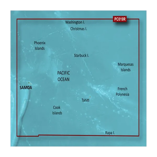Garmin Polynesia Coastal Charts BlueChart g3 | HXPC019R | microSD/SD by Garmin