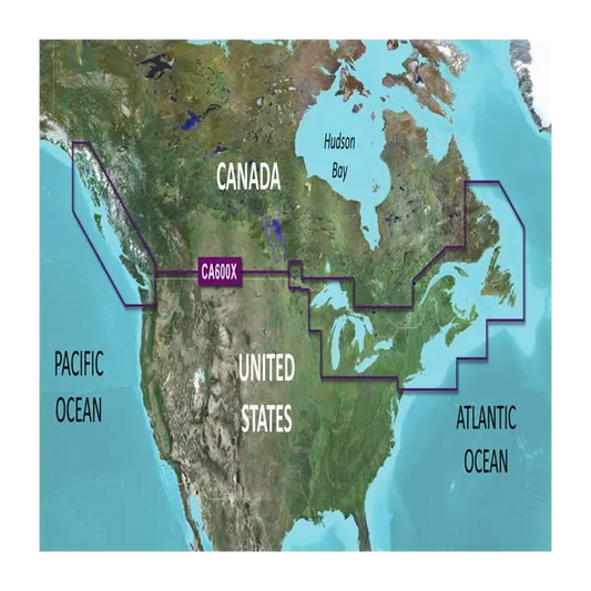 Garmin Canada Coastal Charts BlueChart g3 | HXCA600X | microSD/SD (010-C1019-20) by Garmin