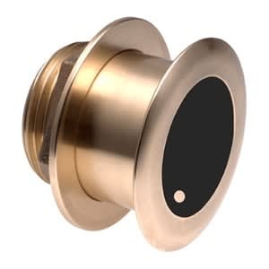 Garmin AIRMAR B175HW transducer, brass-tone housing, 0° tilt